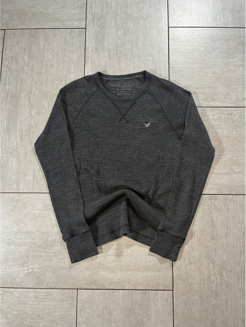 Vintage American Eagle Crewneck Thermal Shirt XS